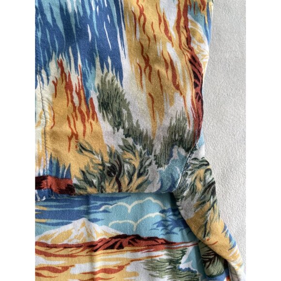 Island Shores XL Hawaiian Bahama Shirt Tropical Palm Trees & Flowers Button-Up - Picture 10 of 10